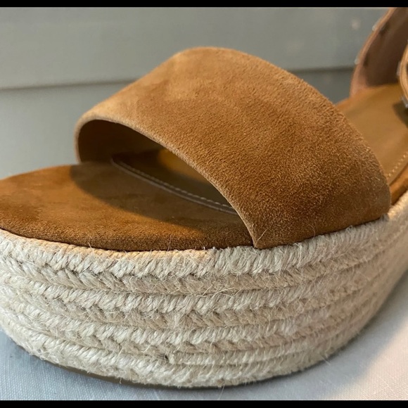 Marc Fisher Suede Flatform Wedges - Picture 5 of 7